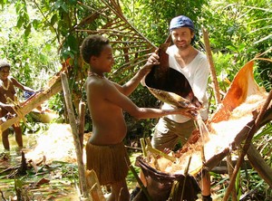 Papua-Kombai-kmen stromových lidí